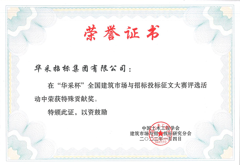 “官方版杯”征文大赛特殊贡献奖